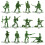 210 Pcs Simulation Static Figures,DIY Scene Mini Figures Sand Table Accessories Gift Toys for Children 6