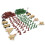 210 Pcs Simulation Static Figures,DIY Scene Mini Figures Sand Table Accessories Gift Toys for Children 3