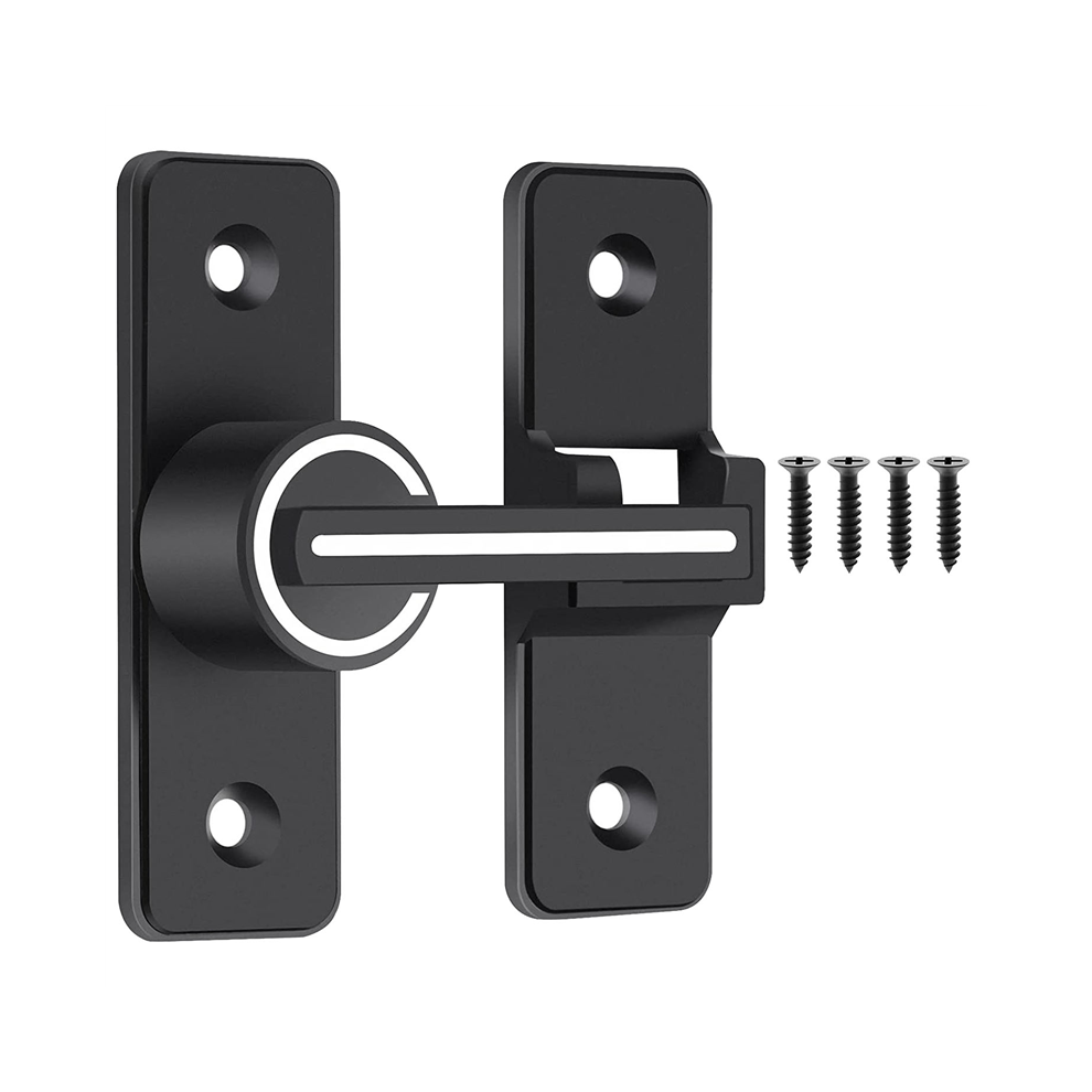 Luminous Barn Door Lock,Sliding Latch,180 Degree Heavy Duty Gate Latch Suitable For Garden,Garage 4851034614499