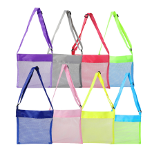 Buitenstrandtas met net, kinderen, zand, zwemkleding, speelgoed, kledingopslag, diversen, organizers, rugzak