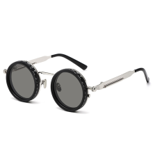 Óculos de sol ND9 com filtro ajustável e escurecimento, para pesca, resistente a UV, polarizado de alta definição, 49 mm, prata