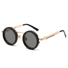 Óculos de sol ND9 com filtro ajustável e escurecimento, óculos de pesca com filtro UV, polarizados de alta definição, 49 mm dourados