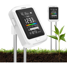 6-in-1 Soil Test Kit for Gardening , Rechargeable Digital PH Meter, with LCD Display Indoor/Outdoor Plants