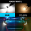4PCS H1 LED Headlight Fog Driving Light Bulbs 6000K Super White 200W 11