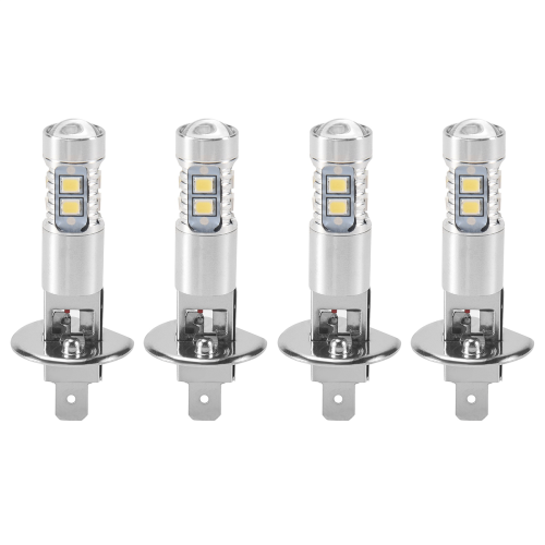 4PCS H1 LED Headlight Fog Driving Light Bulbs 6000K Super White 200W 1