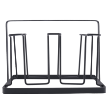 Supporto per 6 bicchieri in vetro, ripiano per l'asciugatura, portabicchieri da cucina, scolapiatti sospeso, accessori per la conservazione