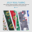 20 Patterns Fabric, Pre-Cut Fabric Strips for Quilting,Fabric Jelly Rolls with Different 7