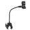 Supporto per microfono, braccio versatile per microfono per treppiede da scrivania, supporto a collo d'oca con supporto a morsetto 1