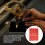 Folha de alumínio anodizado de 3,3 x 2,1 x 1/32 polegadas, 10 peças de placa retangular de metal com 0,8 mm de espessura para gravação a laser A 5