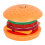 Simulation de hamburger en bois éducatif à découper et à assembler 4