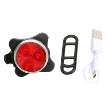 Luzes traseiras de bicicleta de montanha com carregamento USB, faróis de bicicleta, luzes de advertência