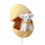 Handmade Wool Felt Easter Egg with Surprise Lamb - Eco-Friendly Spring Decoration for Home and Garden B 1