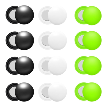 12Pcs Running Bib Clips Marathon Number Buckle Race Securing Gear Fixing Fastener Clip Holder B
