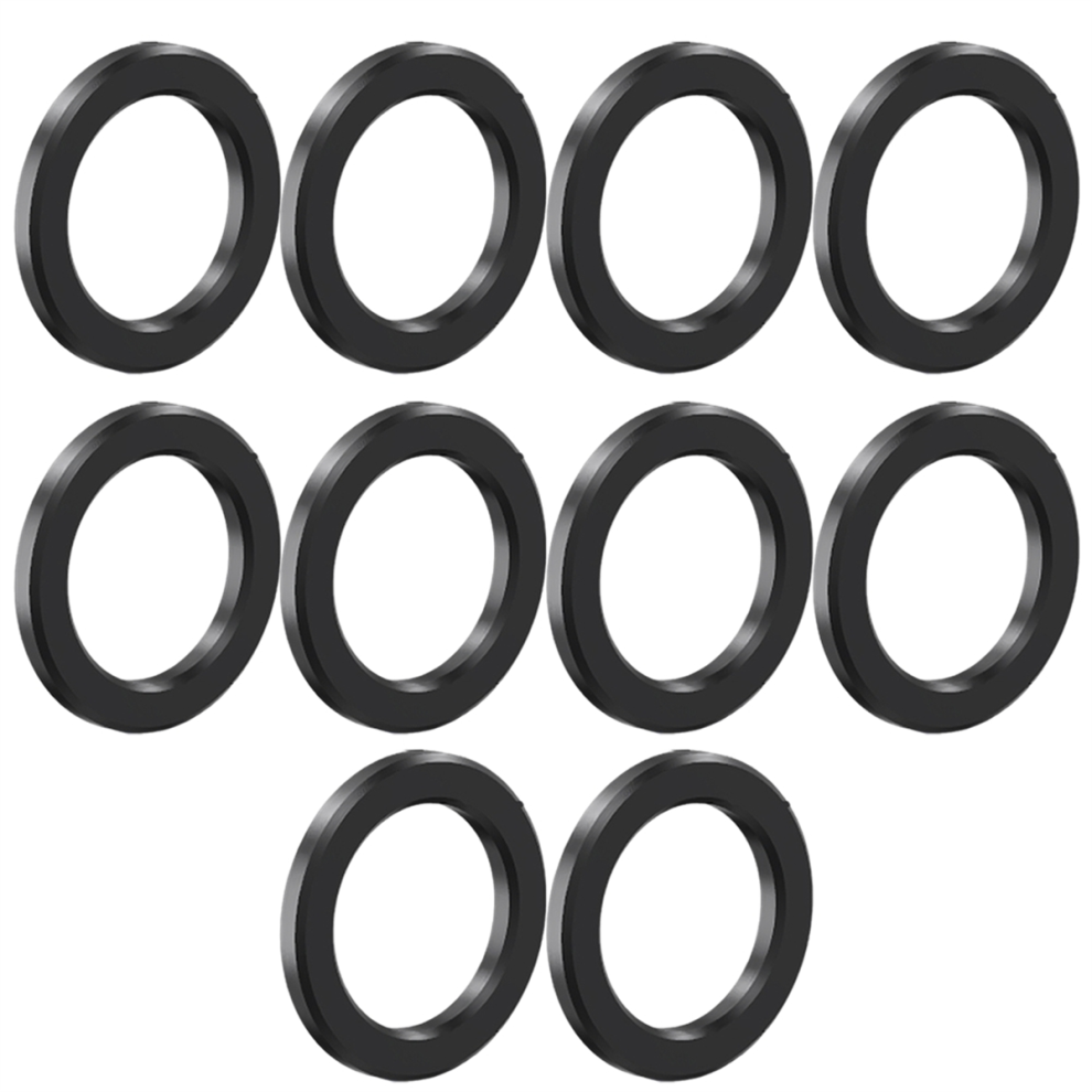 10pcs M6 Bicycle Titanium Flat Washer Universal Bike Bolts Gasket 6mm Mountain Road Spacer Black-image-OPC-PHWJH9Y-NEW