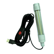 USB Visaantrekkende lamp Buiten LED Hoge helderheid Onderwatervlot Vissen voor Zoetwater Zeewater A