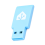 Home Assistant for SkyConnect USB Stick Compatible with Zigbee Thread Matter Ideal Smart 6