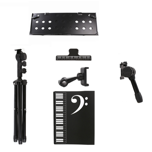 Leggio portatile pieghevole da tavolo, libreria, parti e accessori per chitarra
