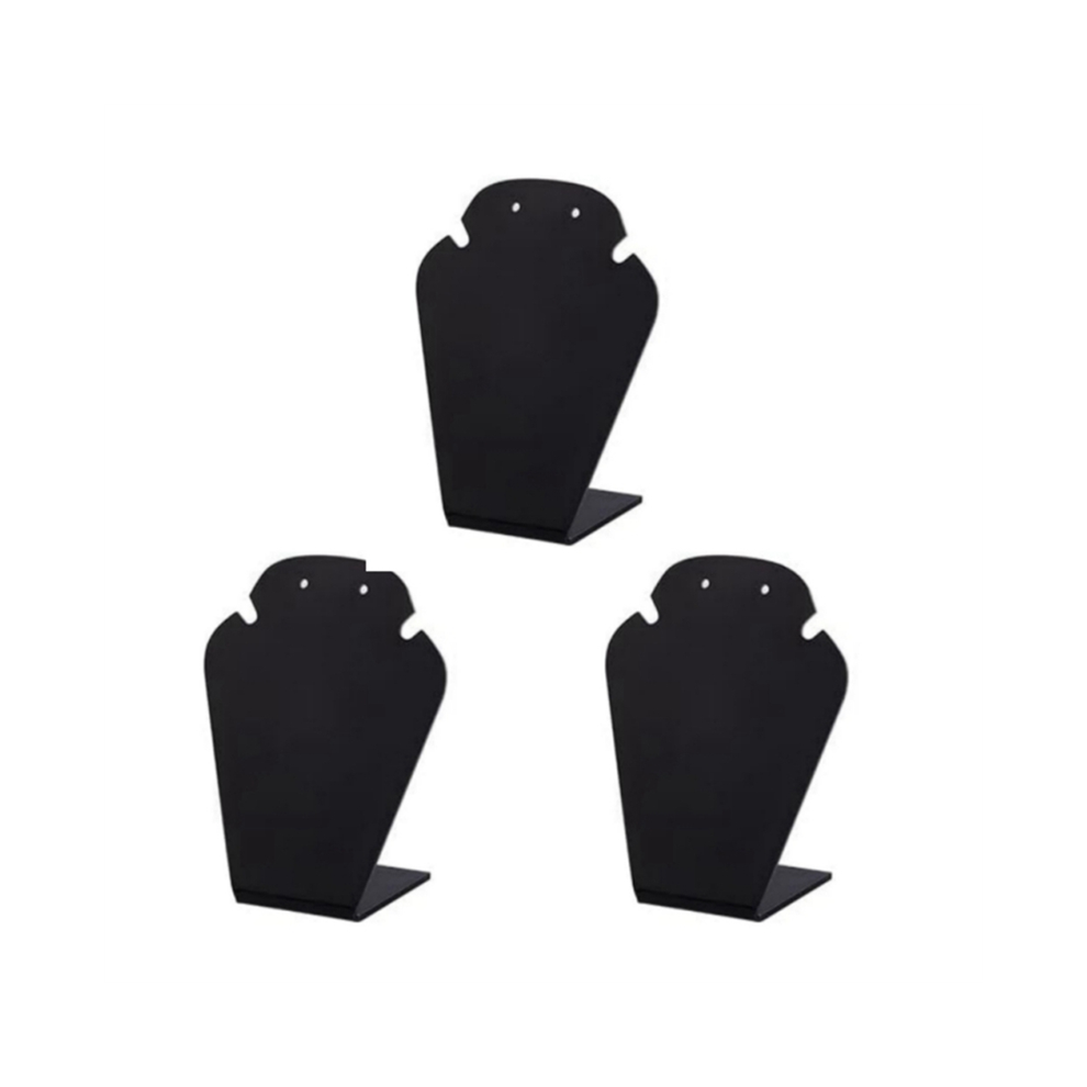 3-pack acryl ketting display standaard oorbellen houder hanger sieraden