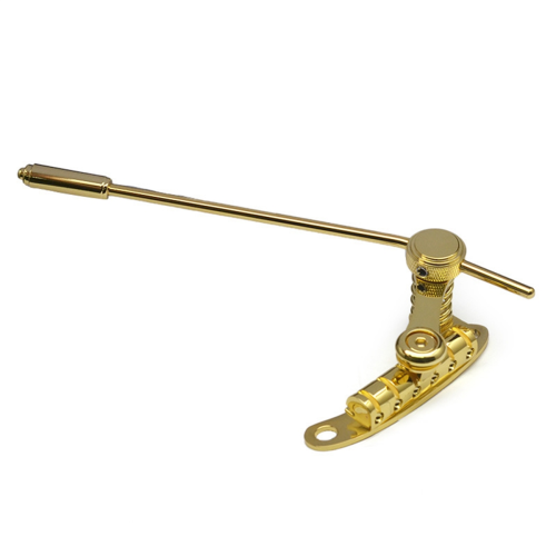 Per LP Tremolo Bridge Tailpiece 10.5 String Distance Guitar Modified Gold 1