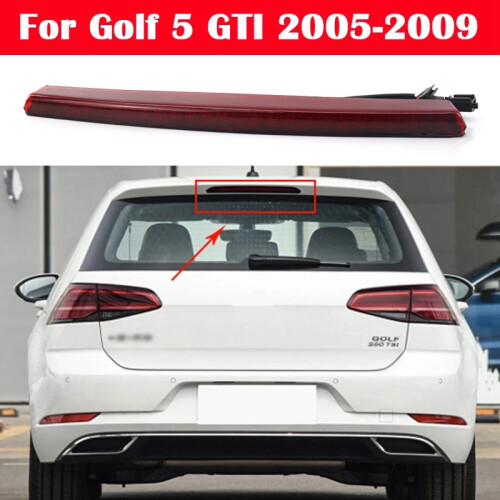 Φως φρένων φρένων πίσω με κόκκινο φακό Full LED για Golf MK5 MK6 R32 2005-2009 2
