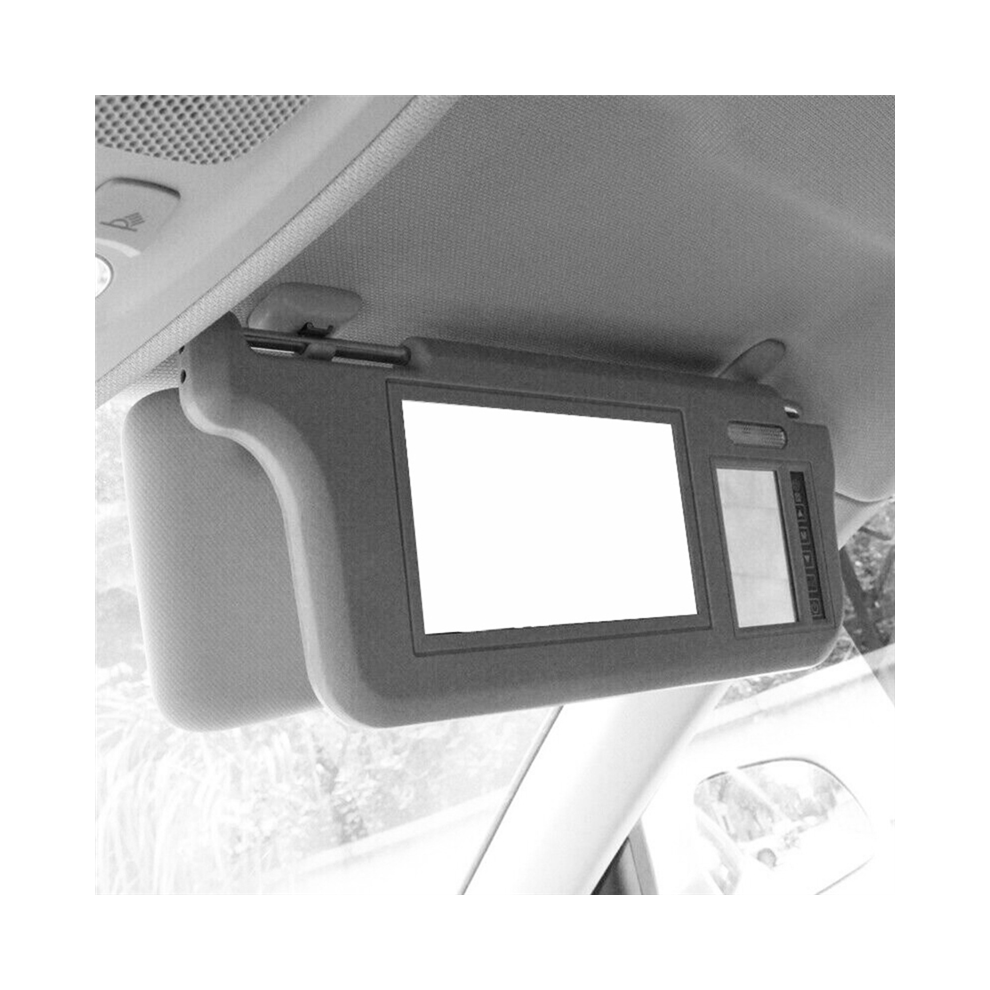 7Inch Car Right Sun Visor Rear View Mirror Screen Lcd Monitor 2 Channel Video Gray 4851034613829