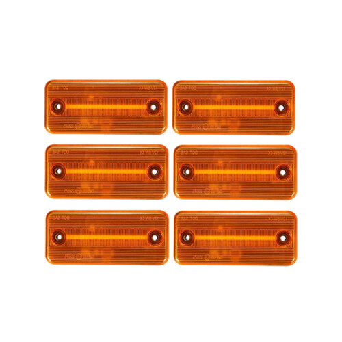 peças de luz de seta lateral LED amarela para caminhão Ducato Boxer