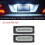 τεμάχια Φακός πινακίδας αυτοκινήτου LED για Smart Fortwo Coupe Cabrio 450 451 W450 W453 3