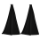 Universal Dj Light Speaker Stand Skirt Tripod Scrim Cover with Stretchable Polyester Material, 2 Pcs 2