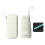 Mini ombrello da donna anti-UV, parasole, 12 stecche, da viaggio, per borsa, bianco 1