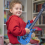 Chitarra gonfiabile, adatta per feste di Natale e regali per bambini 10