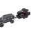 RC Crawler Utility Trailer με κοτσαδόρο για αναβάθμιση αυτοκινήτου 1/18 TRX4M 5