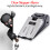 Portable Security Home Wedge Shaped Door Stop Block Alarm Blocking Stopper 100 dB 10