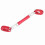 Universal Adjustable Aluminium Alloy Motorcycle Balance Cross Handlebar Red 9