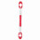 Universal Adjustable Aluminium Alloy Motorcycle Balance Cross Handlebar Red 14
