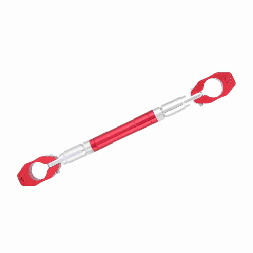 Universal Adjustable Aluminium Alloy Motorcycle Balance Cross Handlebar Red