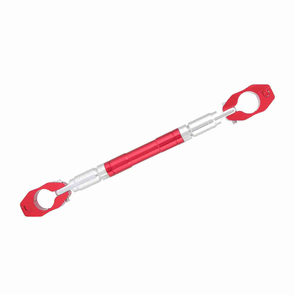 Universal Adjustable Aluminium Alloy Motorcycle Balance Cross Handlebar Red 7681324363137