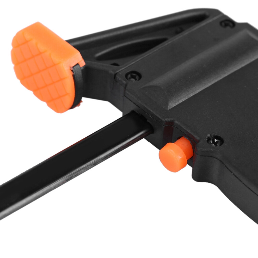 Plastic Woodworking Clip Bar F Clamp Grip Quick Ratchet Release Squeeze Diy Hand Gadget Tool 4671324364107