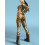 Costume da ghepardo da donna, festival 2