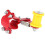 Adjuster Chain Tensioner Bolt On Roller Motorcycle Modified Accessories Universal Tool Red 14