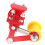 Adjuster Chain Tensioner Bolt On Roller Motorcycle Modified Accessories Universal Tool Red 7