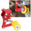 Adjuster Chain Tensioner Bolt On Roller Motorcycle Modified Accessories Universal Tool Red 5