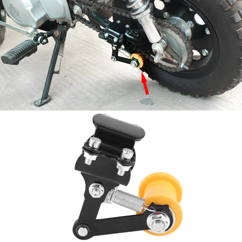 Adjuster Chain Tensioner Bolt On Roller Motorcycle Modified Accessories Universal Tool Black 9431324364966