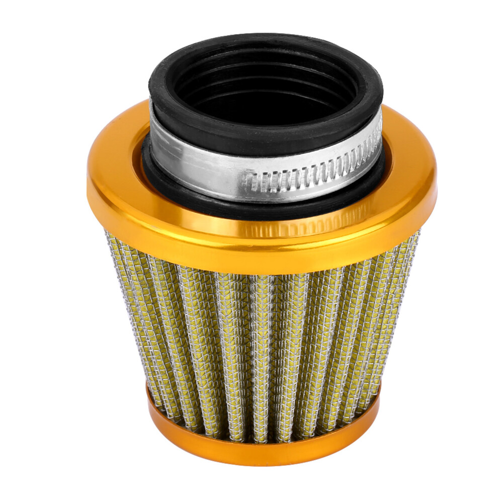 38Mm Air Filter Intake Induction Kit For Off Road Motorcycle Atv Quad Dirt Pit Bike Gold 8401324365233