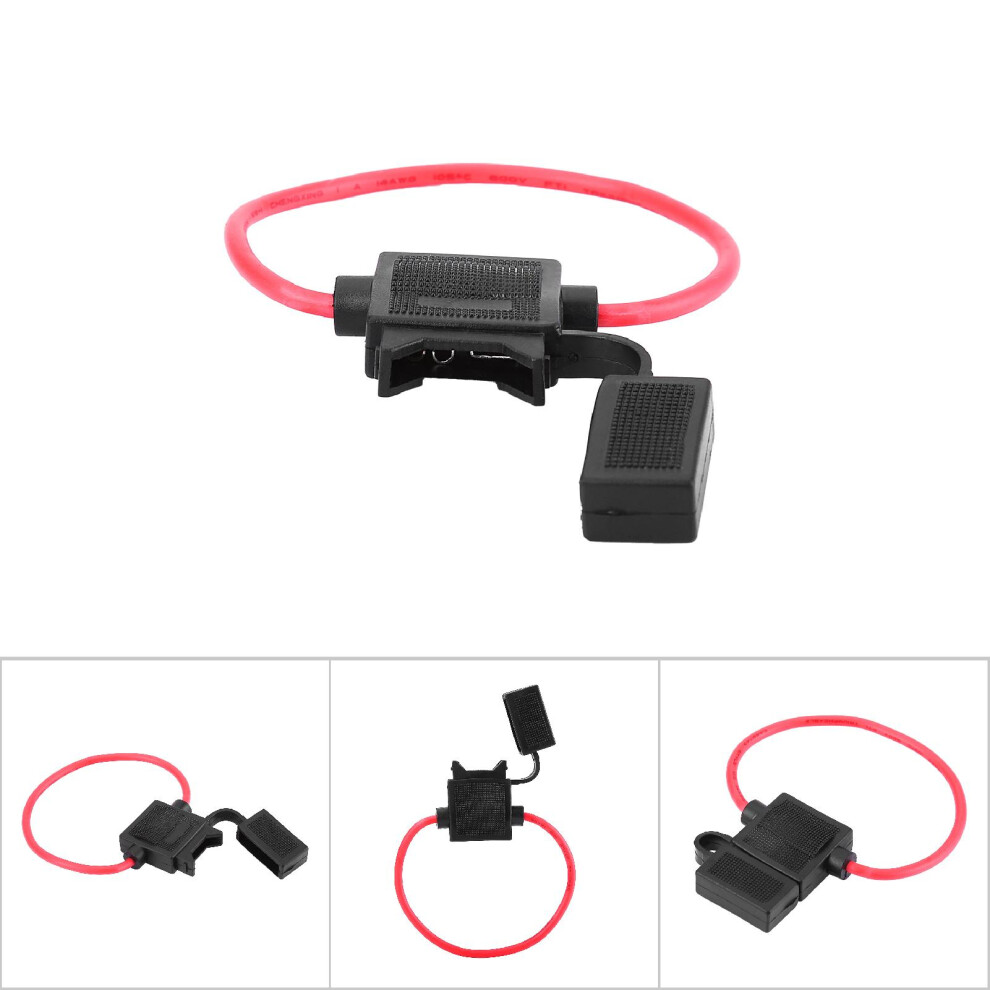 20Pcs 12V Car Auto 16 Gauge Atc/Ato Fuse Holder In Line Awg Wire For Blade Fuses 6911324365345