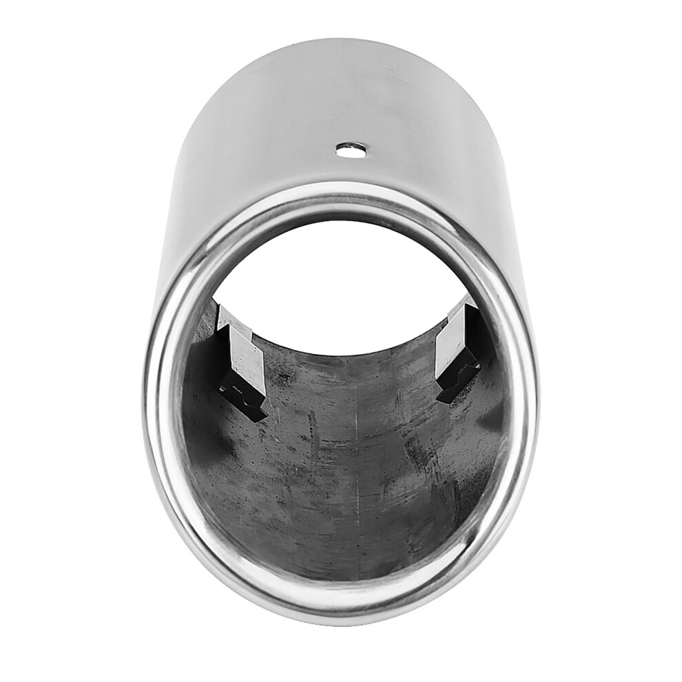 1 Pair Stainless Steel Exhaust Muffler Tail Pipe Tip Tailpipe For A4 B8 2009Â2012 8781324365298