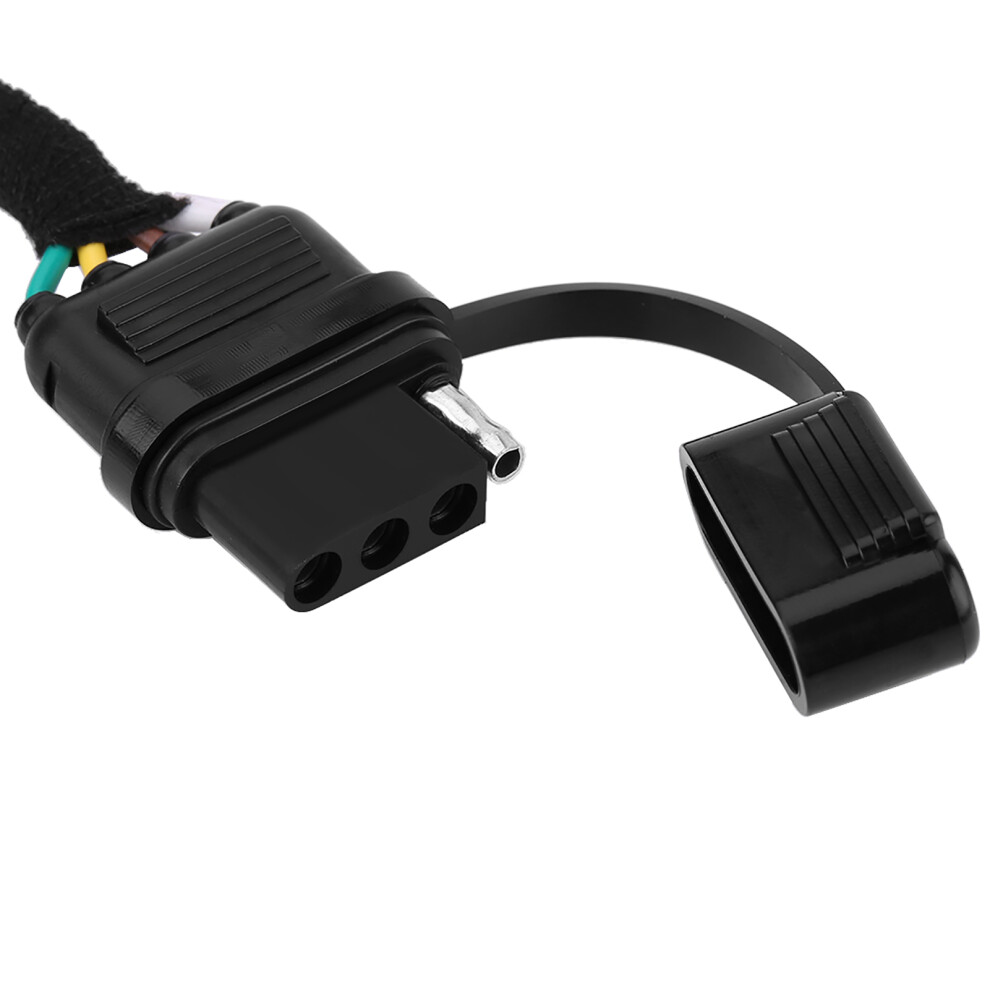 6-24V 7 To 4 Pin Trailer Plug Adapter Blade Round Socket Connector Converter For Caravan Towbar 8401324366537