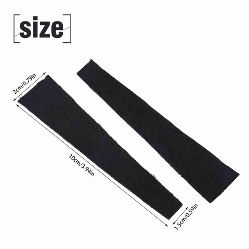 2pcs Archery Recurve Bow String Silencer Hair Dampener Accessory for Hunting 1