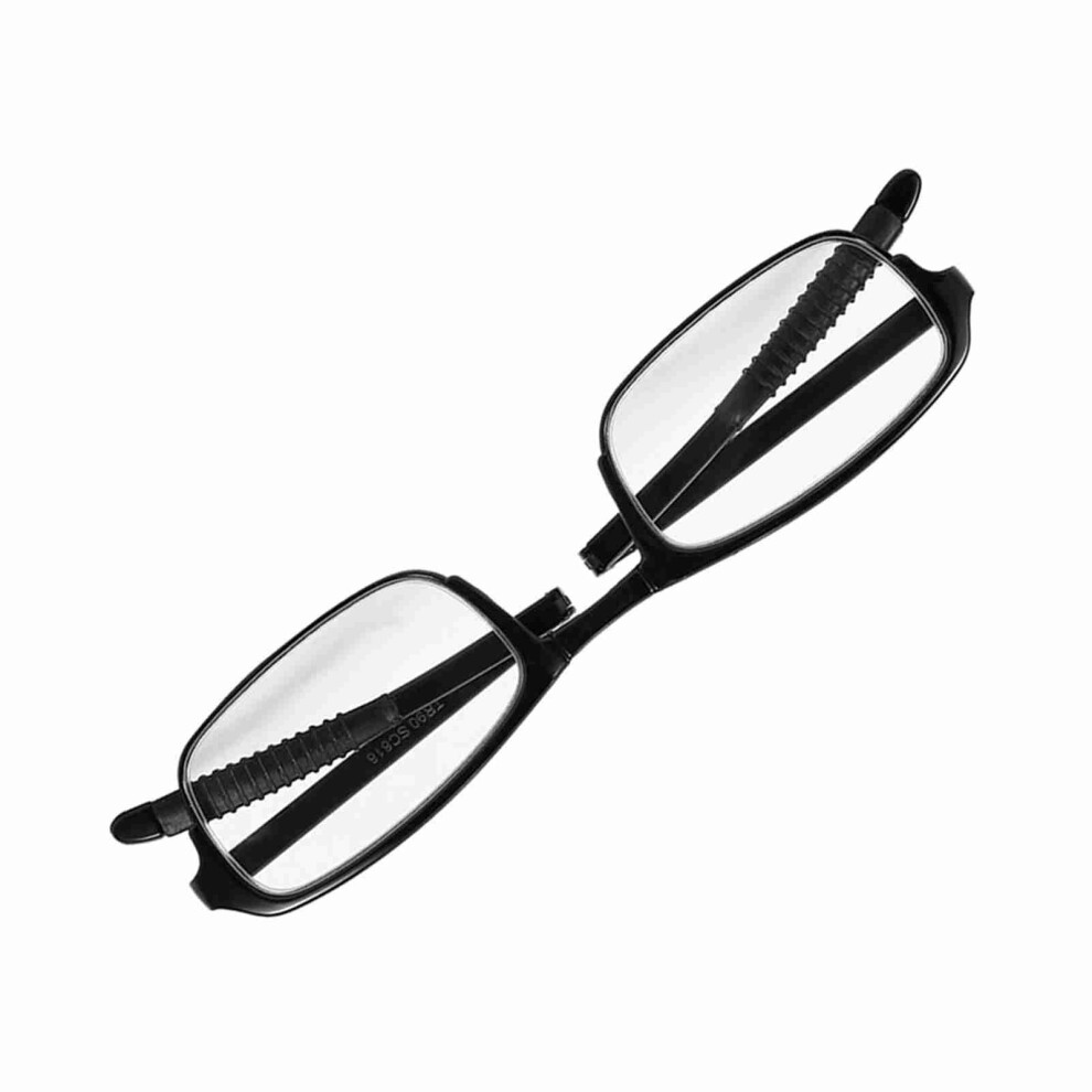 Black Portable Lightweight Folding Presbyopic Glass Fatigue Relieve Reading Glasses ( 2.0)