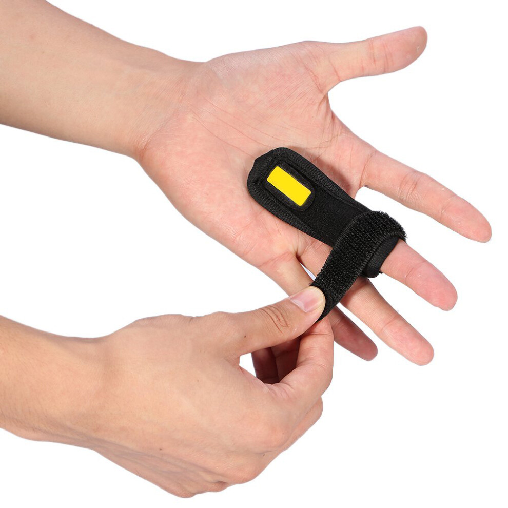 Trigger Finger Splint, Adjustable Finger Brace with Hook&Loop Tape for Straightening Curved