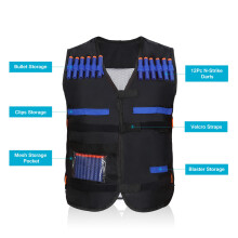 Kids Childrens Elite Vest for Gun Series (Black)